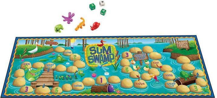 Actual product image Learning Resources Matematyczna gra planszowa Sum Swamp LER 5052