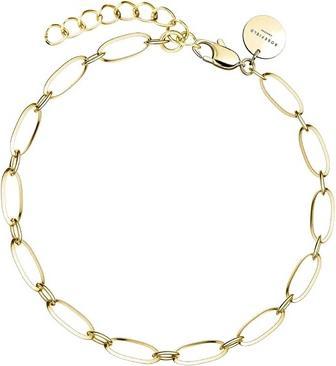 Rosefield Minimalistický pozlacený náramek na pÅ™ÃvÄ›sky The Pendant JBOLG-J540
