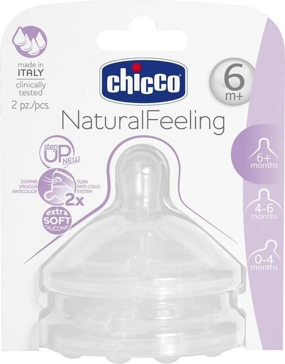 Image du produit Chicco Tétine pour biberon NEW STEP UP