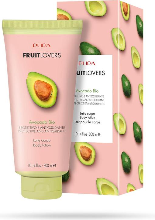 Actual product image Pupa Milano Fruit Lovers - Body Milk 001 - Avocado 300 ml (Body milk, 300 ml)
