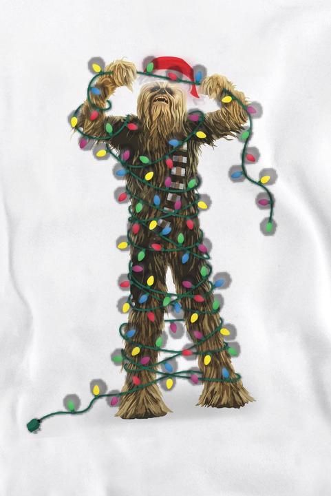 Immagine prodotto Star Wars Felpa Natale Chewbacca Luci da Favola Adulto Unisex (XXL)