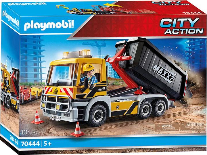 Immagine prodotto Playmobil Camion con cassa mobile (70444, Playmobil Città d'azione)