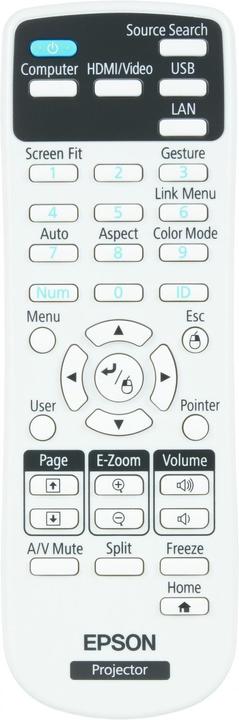 Actual product image Epson 2177023 Remote Controller (Device-specific remote control)