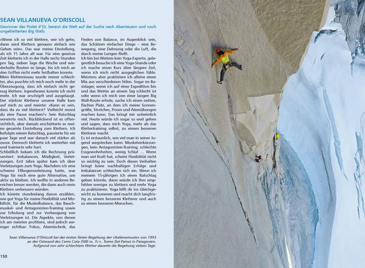 Produktbild Yoga für Kletterer und Bergsportler (Deutsch, Petra Zink, 2022)