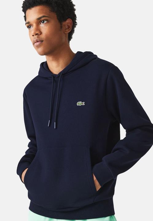 Actual product image Lacoste Sweatshirt Hooded Navy Blue (XXL)