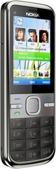 Actual product image Nokia C5-00 - Warm Grey (2.20", 3 Mpx, 3G)