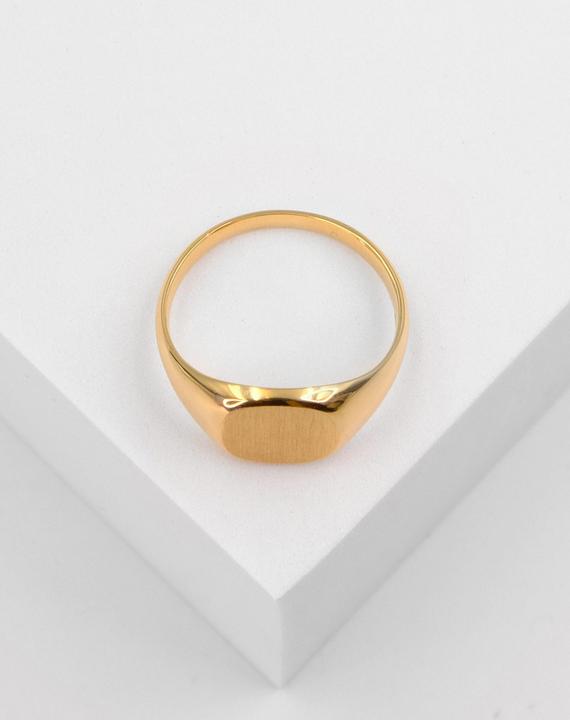Immagine prodotto Muau Anello a disco (54, Oro 750/18 K)