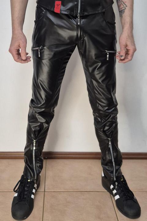 Produktbild Regnes Fetish Planet Herren-Hose in schwarz (M)