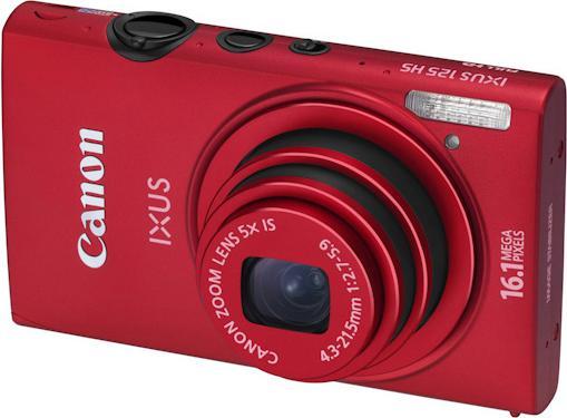 Canon IXUS 125 HS, 16MP, 5x Zoom, FullHD-Movies (1/2,3'')