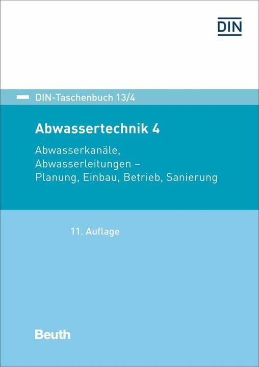 Nährwerte und Zutaten Abwassertechnik 4 (Deutsch, DIN e. V., 2023)