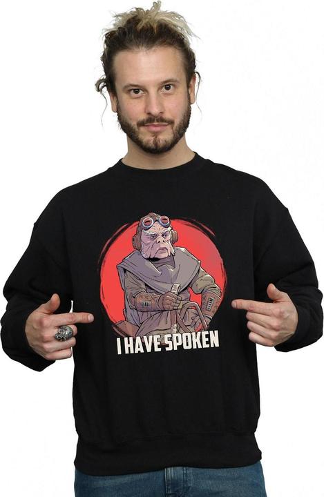Immagine prodotto Star Wars The Mandalorian I Have Spoken Felpa Uomo (4XL)