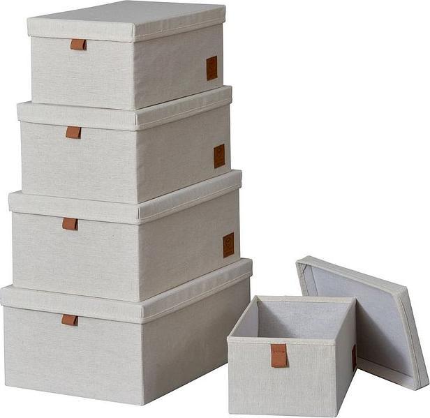 Produktbild Love it Store it Premium Ordnungsboxen 5er Set (28 x 40 x 17 cm, 19 l)