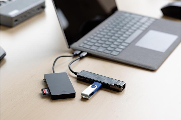 Image du produit Onit Lecteur de cartes externe USB-A 3-en-1 (USB 3.0)