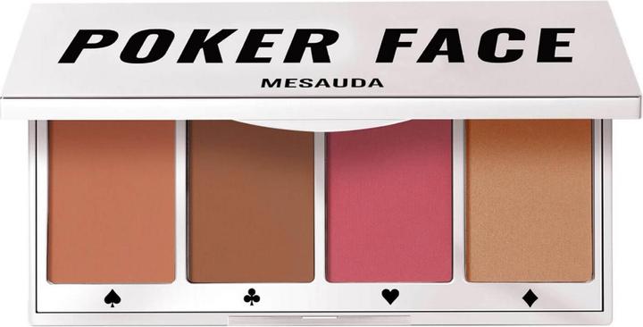 Actual product image Mesauda Face - Poker Face Multipurpose Face Palette Dark 04 (Dark)