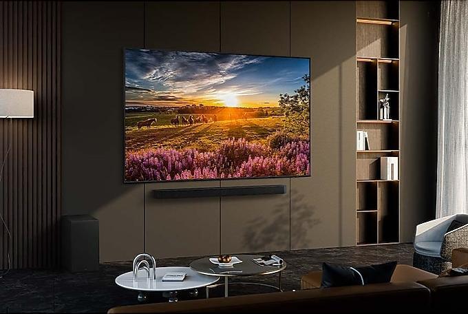 Image du produit Samsung Q67D QE75Q67DAUXXH Téléviseur 190 5 cm (75 ) 4K Ultra HD Smart TV WLAN Gris Titan (75", QLED, 4K, 2024)