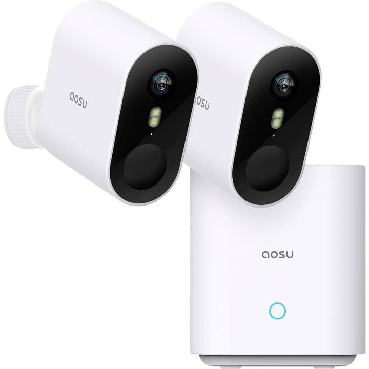 Produktbild Aosu C6P C6P0.WAEU02000 WLAN IP Überwachungskamera-Set 2048 x 1536 Pixel (2048 x 1536 Pixels)