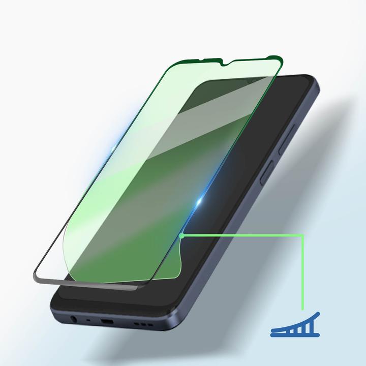 Actual product image Avizar Protective glass film 9H (1 Piece, Realme C33)