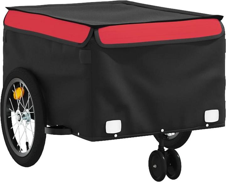 Image du produit VidaXL Fahrradanhänger 45 kg Eisen