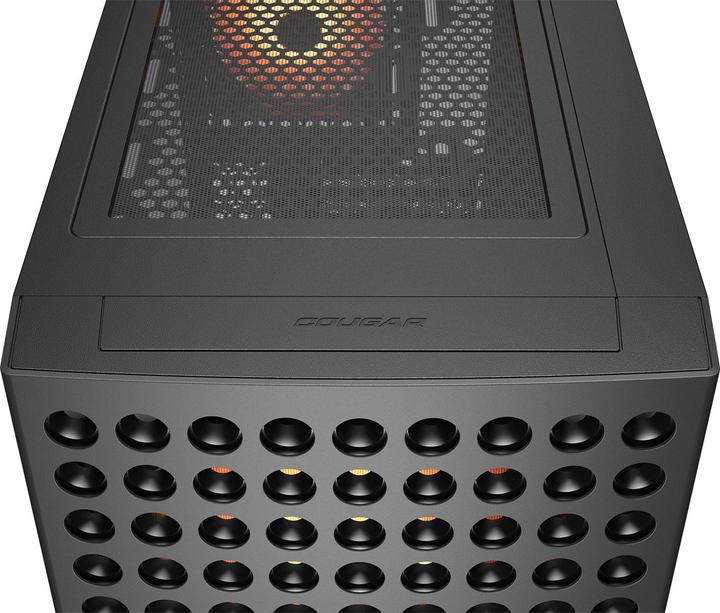 Image du produit Cougar Gehäuse Midi-Tower, Airface ECO, ARGB, Schwarz (ATX, Mini-ITX, mATX, SSI CEB)