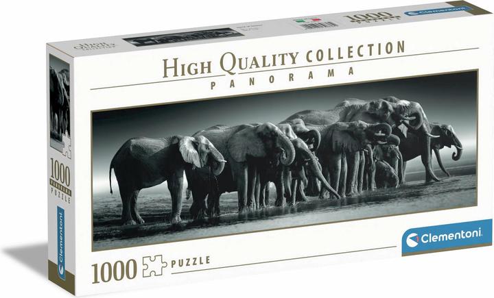 Clementoni Puzzle Panorama Herd of Giants Teilen (1000 Teile)