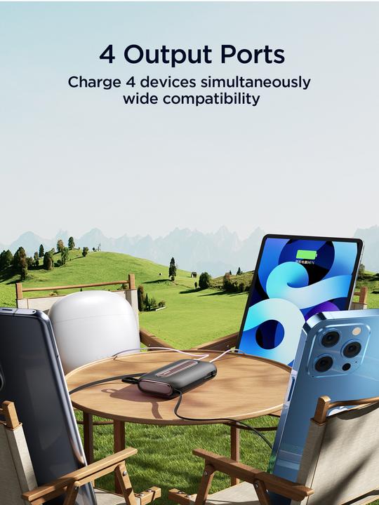 Immagine prodotto Joyroom PowerBank JR-L012 Plus 22.5W 20000mAh (nero) (20000 mAh, 22.50 W)