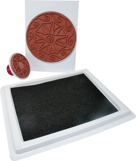 Immagine prodotto Eduplay 220078 - Cuscinetto per timbri giganti nero