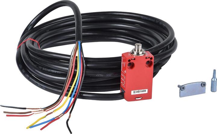 Actual product image TE Sensors Safety limit switch w/5m roller plunger
