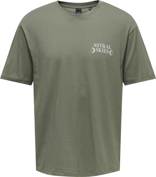 Actual product image Only & Sons Onskeane Rlx Ss Print Tee Noos (L)