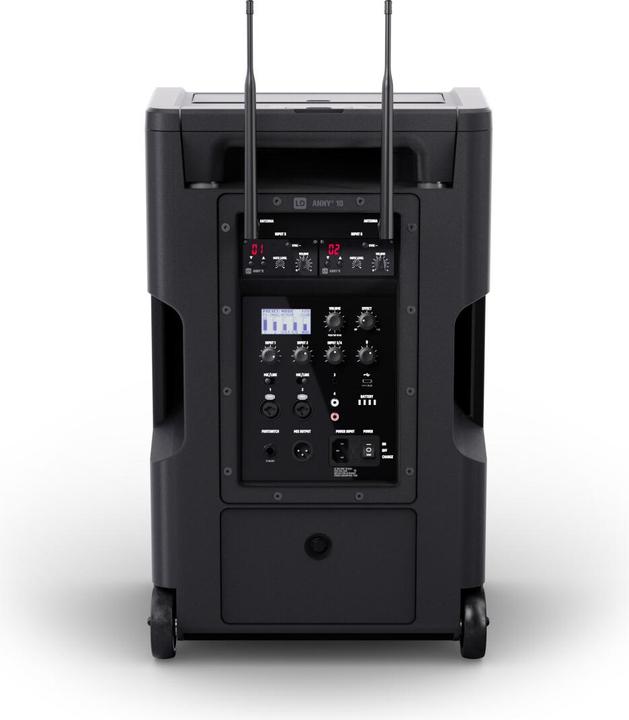 Immagine prodotto LD Systems ANNY® 10 HHD 2 B5 - Altoparlante PA Bluetooth® mobile da 10" con batteria ricaricabile, mixer e 2x (1x 80 W)