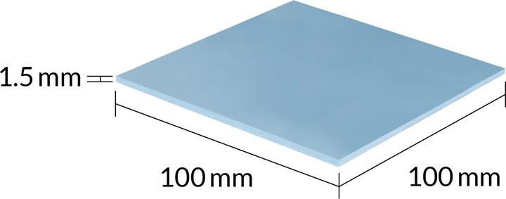 Arctic TP-3 (100x100mm, t:1.5mm) (1.50 mm, 6 W/m K)