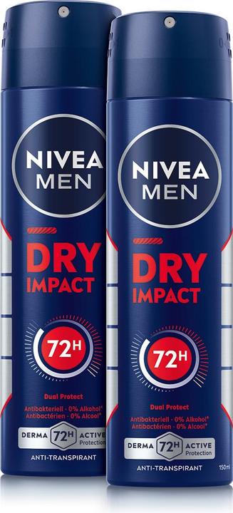 NIVEA Dry Impact Spray DUO (Spray, 300 ml)