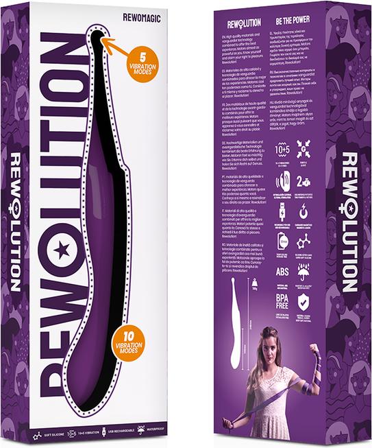 Actual product image Rewolution Rewomagic Stimulator
