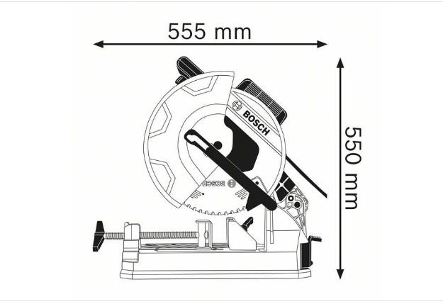 Actual product image Bosch Professional Metal cutting saw GCD 12 JL