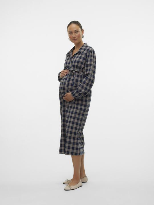 Actual product image Mamalicious MLOLIVE Umstandskleid Hemdblusenkleid (L)