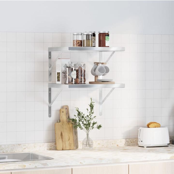 Immagine prodotto VidaXL Mensole a muro 2 pezzi 50 x 40 cm Nobile (50 x 40 x 3 cm)