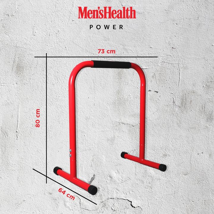 Produktbild Men's Health Dip Barren Parallettes Push Up Stand Bar