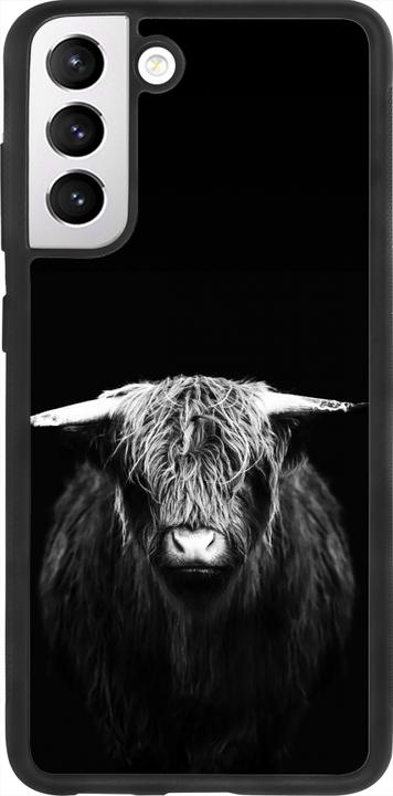 Immagine prodotto PhoneLook Coprire il silicone nero Highland calf nero (Samsung Galaxy S21 FE 5G)