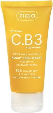 Ziaja Vitamin C.B3 Niacinamide Night Cream-Mask - Multivitamin Night Cream-Mask 50ml (50 ml)