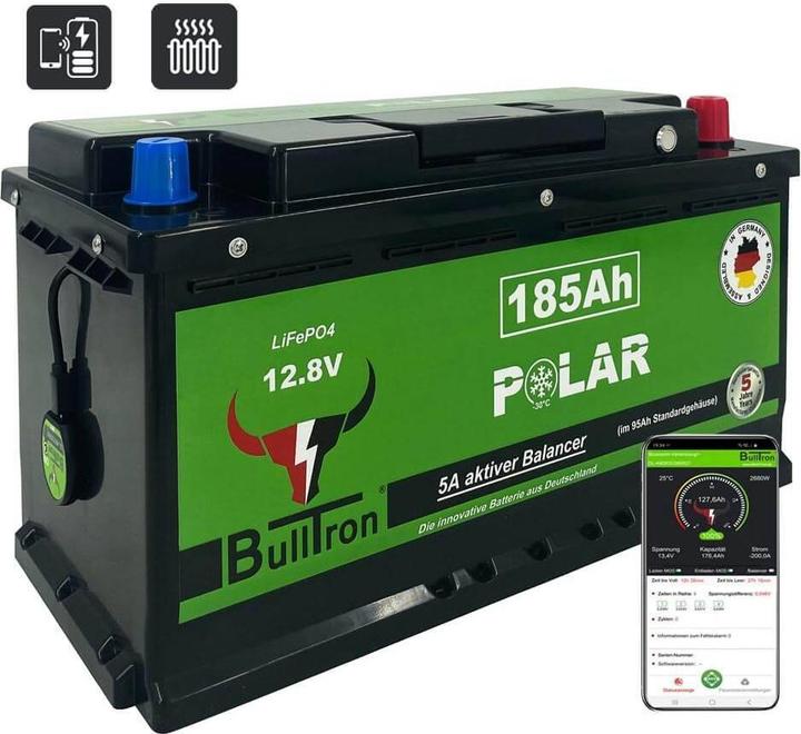Actual product image Bulltron Polar (12.80 V, 185 Ah)