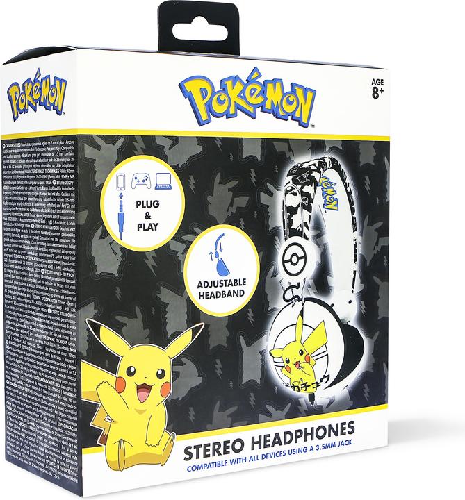 Actual product image GED Cuffie OTL Pokemon Pickachu Dome Design