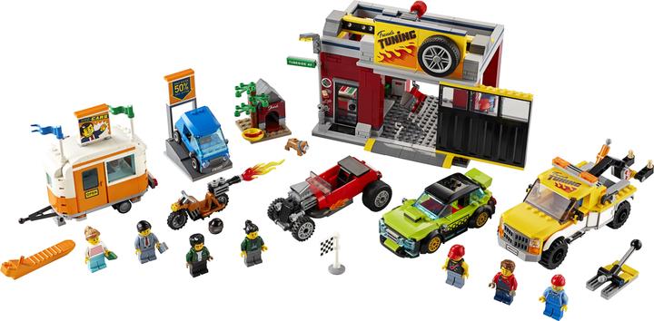 Immagine prodotto LEGO Officina di sintonizzazione (60258, LEGO City)