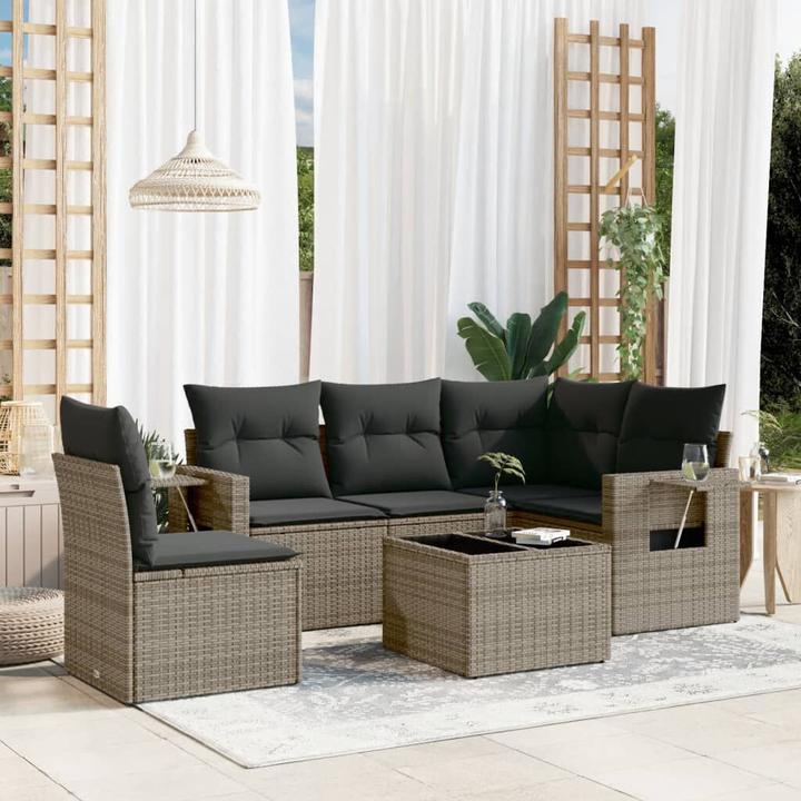 Produktbild VidaXL 10-tlg. Garten-Lounge-Set mit Kissen