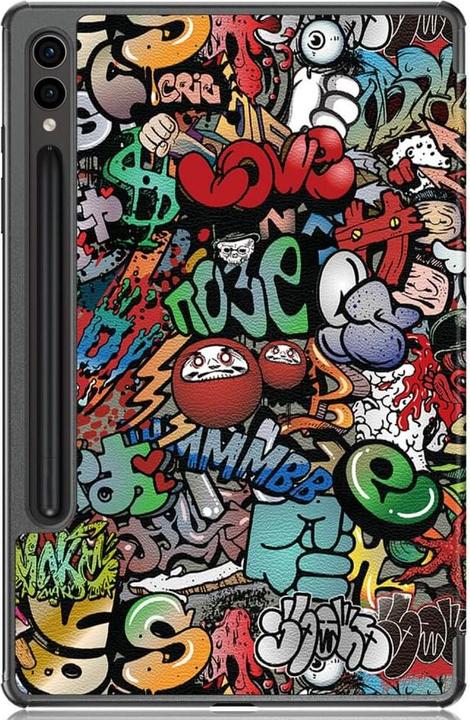 Immagine prodotto Cover-Discount Galaxy Tab S9+ - Smart Case Tri-fold Fumetto (Galaxy Tab S10+, Galaxy Tab S9+)