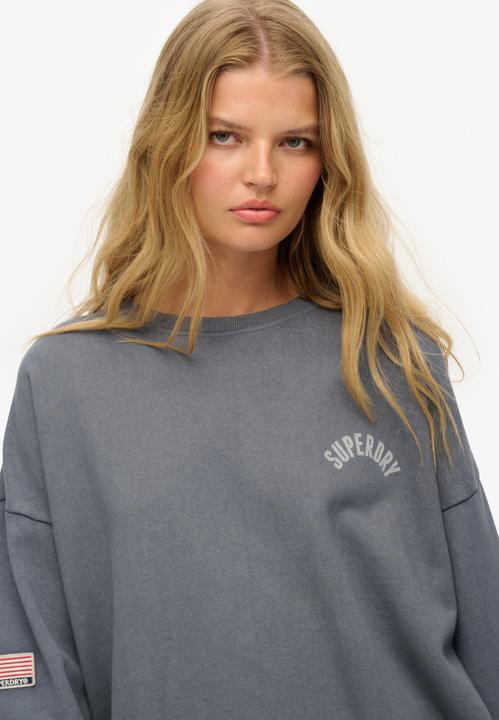 Actual product image Superdry Athletic Relaxed Printed Crew (8)