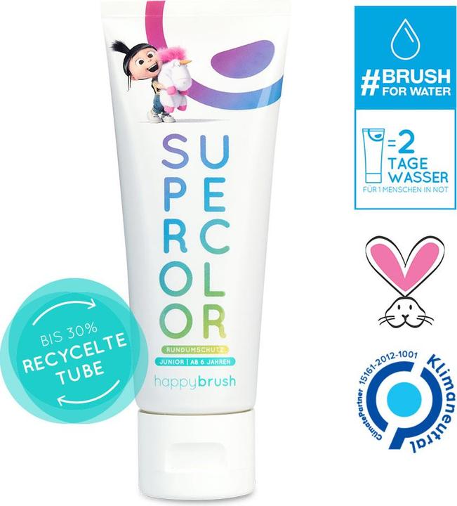 Actual product image happybrush Toothpaste SuperColor, 75 ml (75 ml)