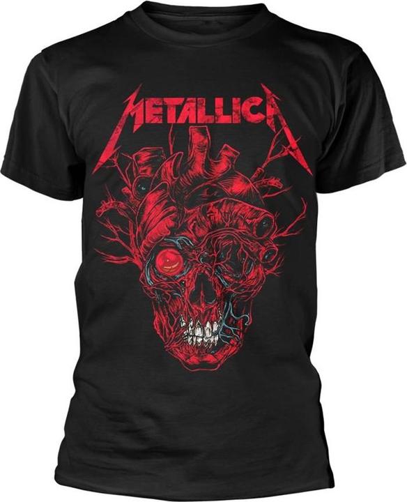 Metallica Heart Skull TShirt (S)