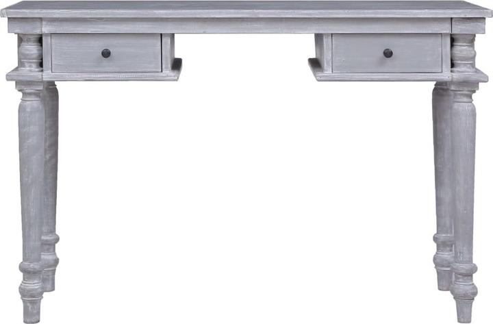 Produktbild VidaXL Mahagoniholz Massiv Schreibtisch 115x50x78cm Computertisch Bürotisch (115 x 50 x 78 cm)