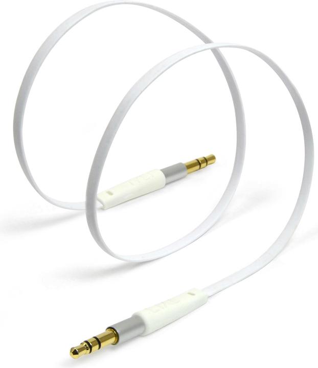 Produktbild Tylt AUX White (1 m, 3.5mm Klinke (AUX))