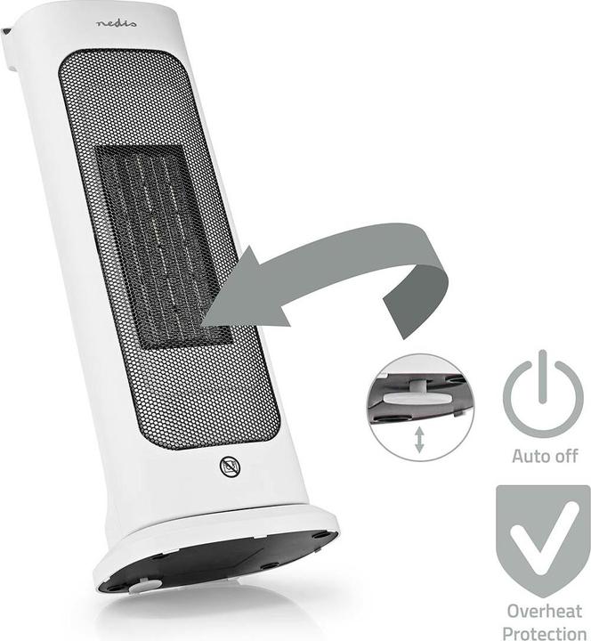 Actual product image Nedis Ceramic PTC fan heater (2000 W)