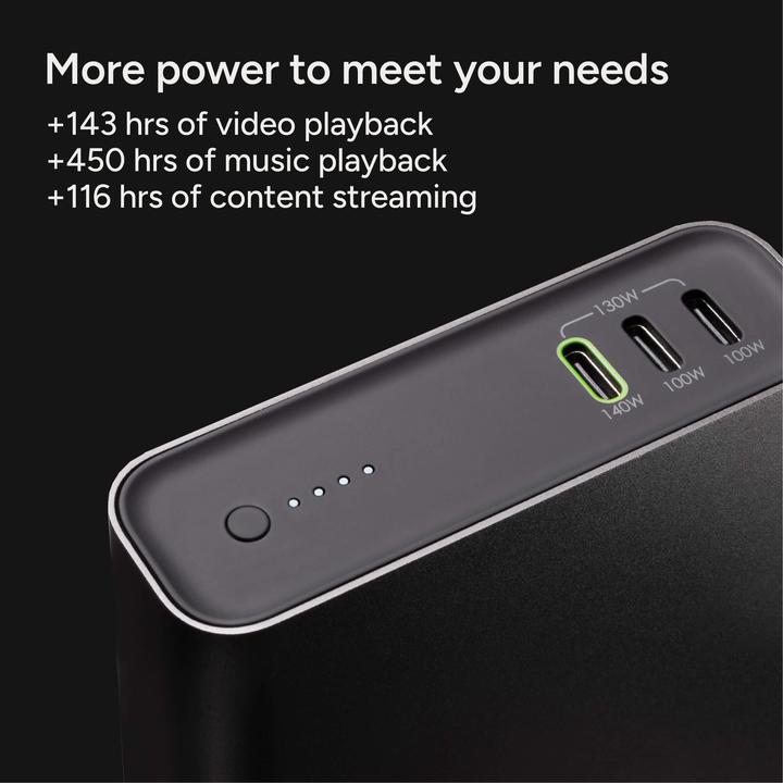 Image du produit mophie Station d'alimentation (25000 mAh, 140 W)